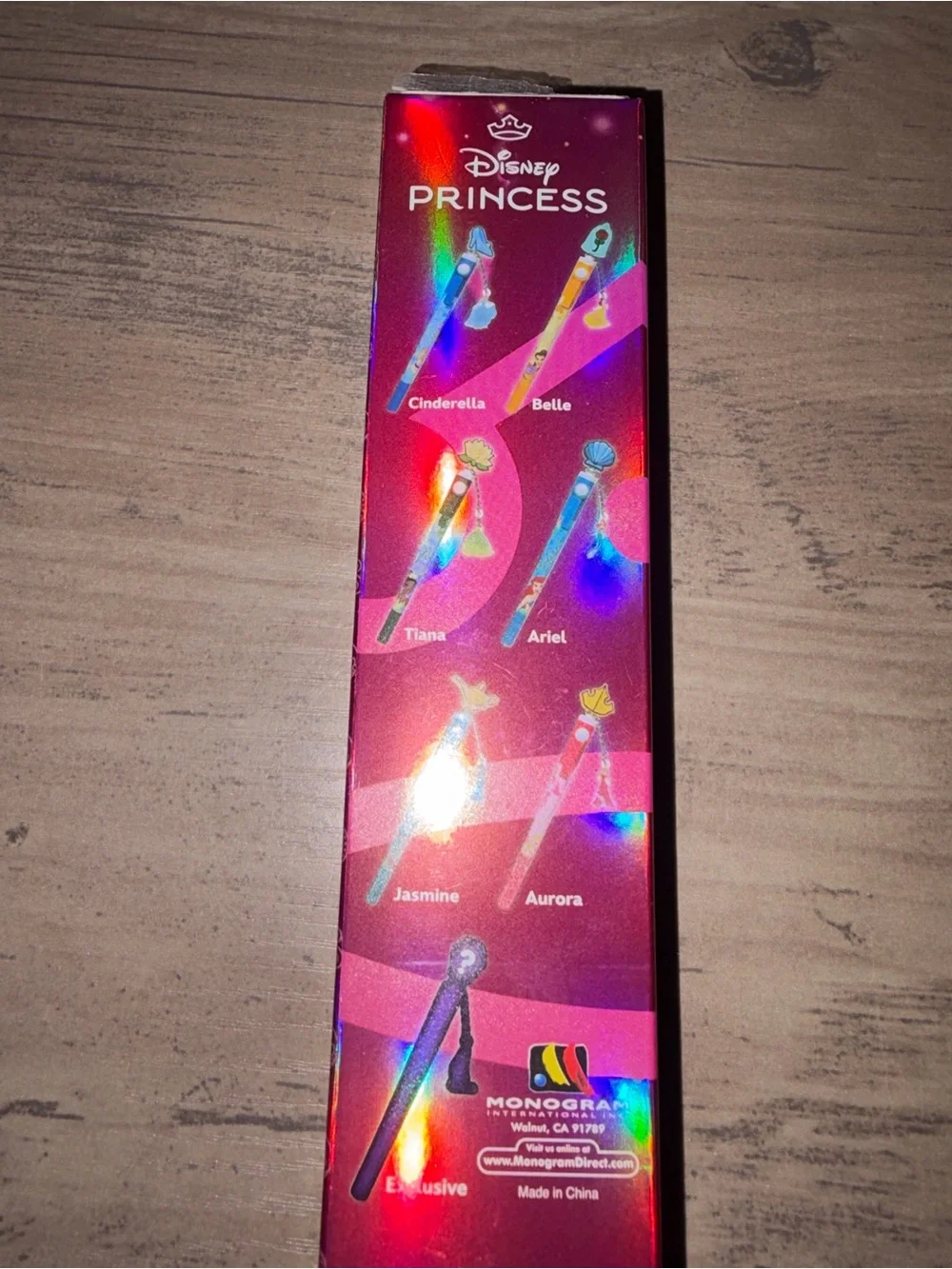 🆕💜 Disney Princess 3D Head Topper Spinning Pen Mystery Blind Box NIB Monogram